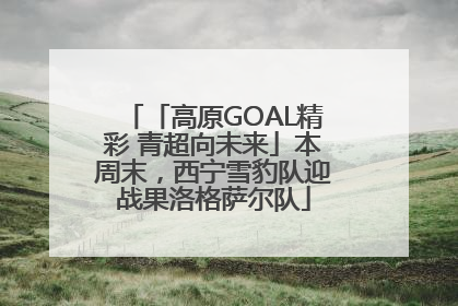 「高原GOAL精彩 青超向未来」本周末，西宁雪豹队迎战果洛格萨尔队