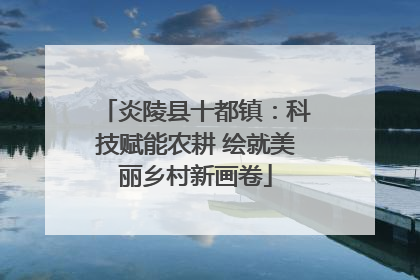 炎陵县十都镇：科技赋能农耕 绘就美丽乡村新画卷