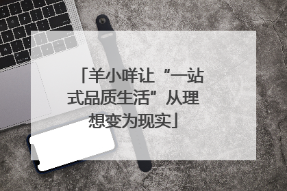 羊小咩让“一站式品质生活”从理想变为现实