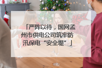 严阵以待，国网孟州市供电公司筑牢防汛保电“安全堤”