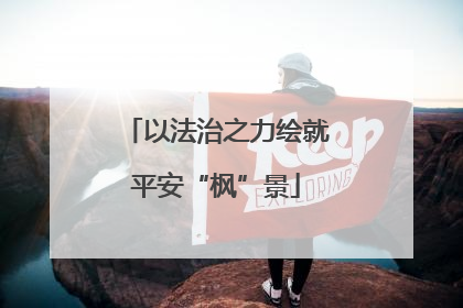 以法治之力绘就平安“枫”景