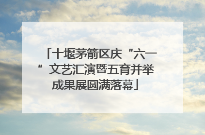 十堰茅箭区庆“六一”文艺汇演暨五育并举成果展圆满落幕