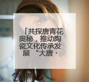 共探唐青花奥秘，推动陶瓷文化传承发展 “大唐・青花瓷学术研讨会”在郑州圆满举行