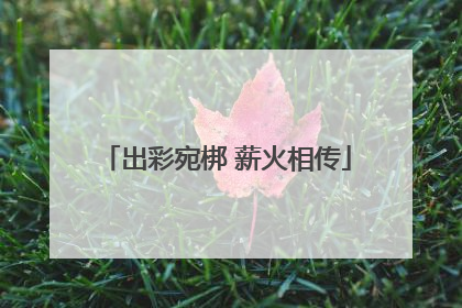 出彩宛梆 薪火相传