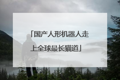 国产人形机器人走上全球最长猫道