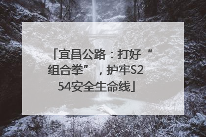宜昌公路：打好“组合拳”，护牢S254安全生命线