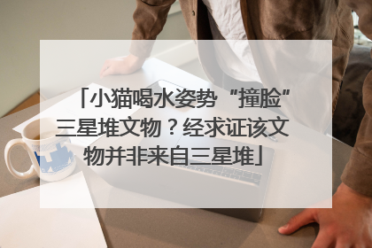 小猫喝水姿势“撞脸”三星堆文物？经求证该文物并非来自三星堆