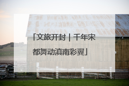 文旅开封｜千年宋都舞动滇南彩翼