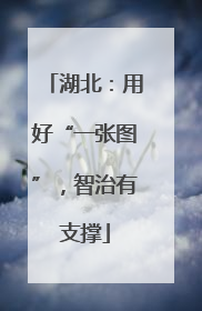 湖北：用好“一张图”，智治有支撑