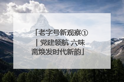 老字号新观察①｜党建领航 六味斋焕发时代新韵