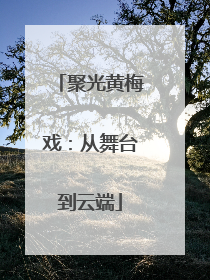 聚光黄梅戏：从舞台到云端