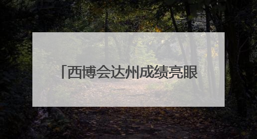 西博会达州成绩亮眼 91家企业共收获2639万元订单