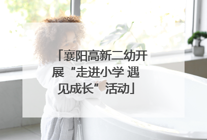 襄阳高新二幼开展“走进小学 遇见成长”活动