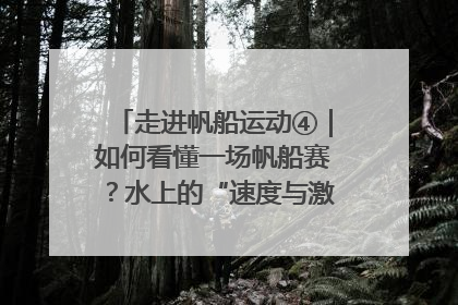 走进帆船运动④｜如何看懂一场帆船赛？水上的“速度与激情”同样精彩