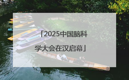 2025中国脑科学大会在汉启幕