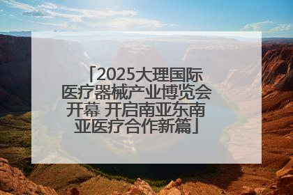 2025大理国际医疗器械产业博览会开幕 开启南亚东南亚医疗合作新篇