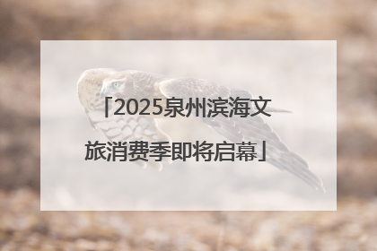 2025泉州滨海文旅消费季即将启幕